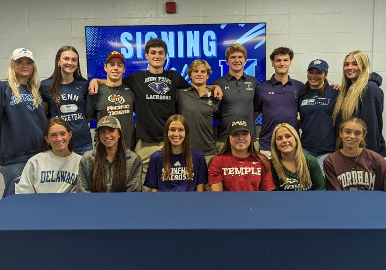  MHS student athletes participate in NCAA Signing Day
